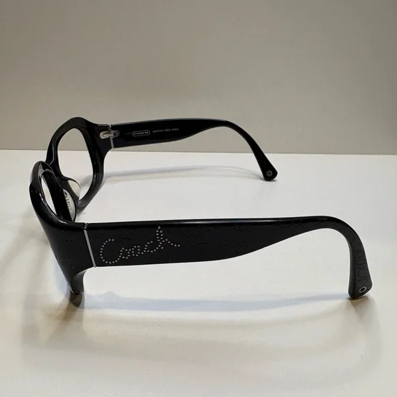 COACH KIERSTIN (S802) BLACK COACH SUNGLASSES 55•17•130 SUNGLASSES FRAMES ONLY - Picture 4 of 12